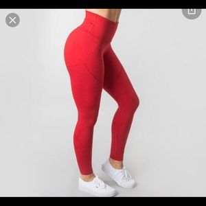 Alphalete R6 Revival Legging - Formula Red
